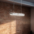LED våtromsarmatur Humid One 18W 58 cm IP65 grå forfra