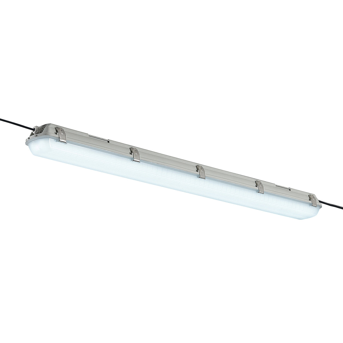 Detalj av LED våtromsarmatur Rao 121,5 cm 34W IP65