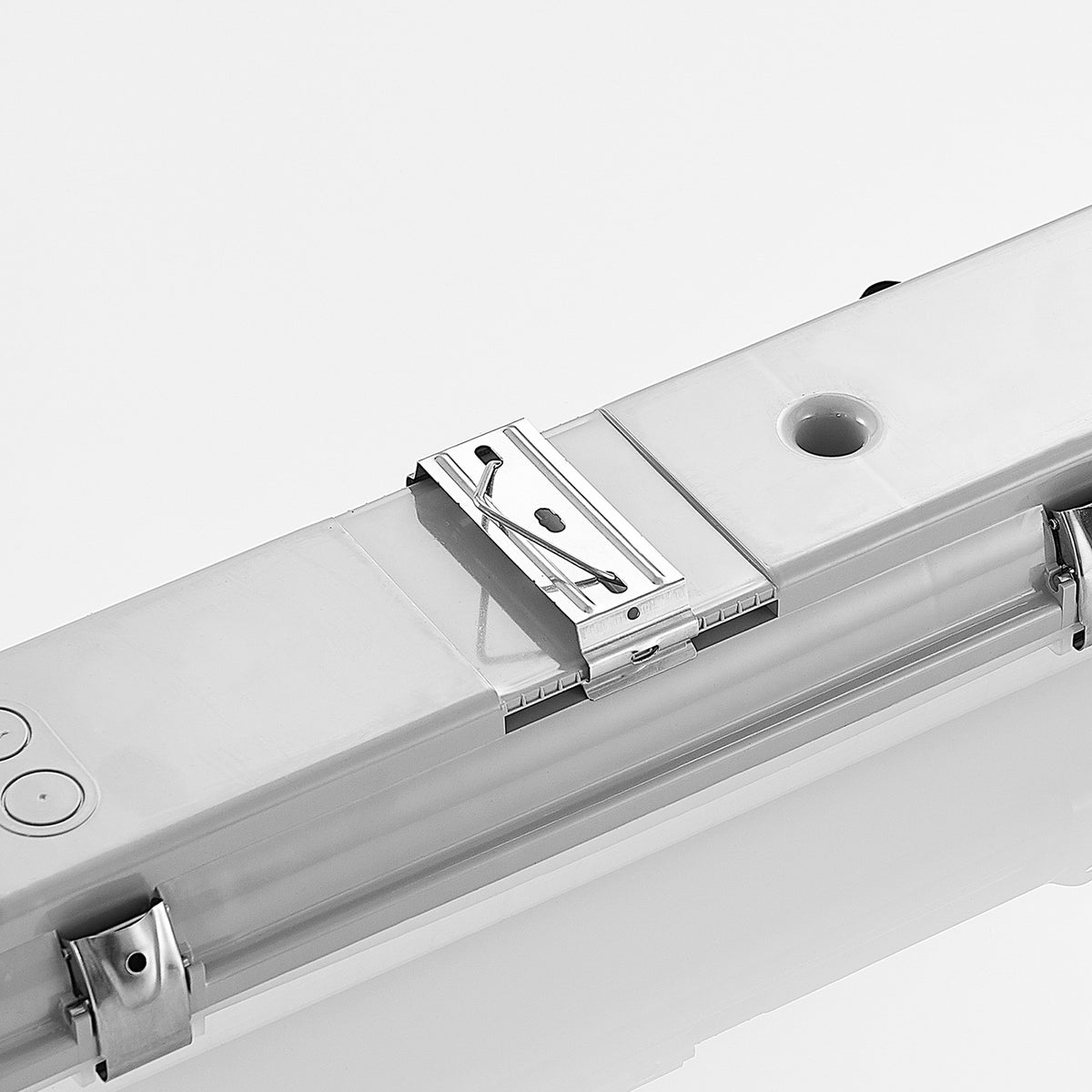 LED våtromsarmatur Rao 121,5 cm 34W IP65 DIP-bryter for lysfarge