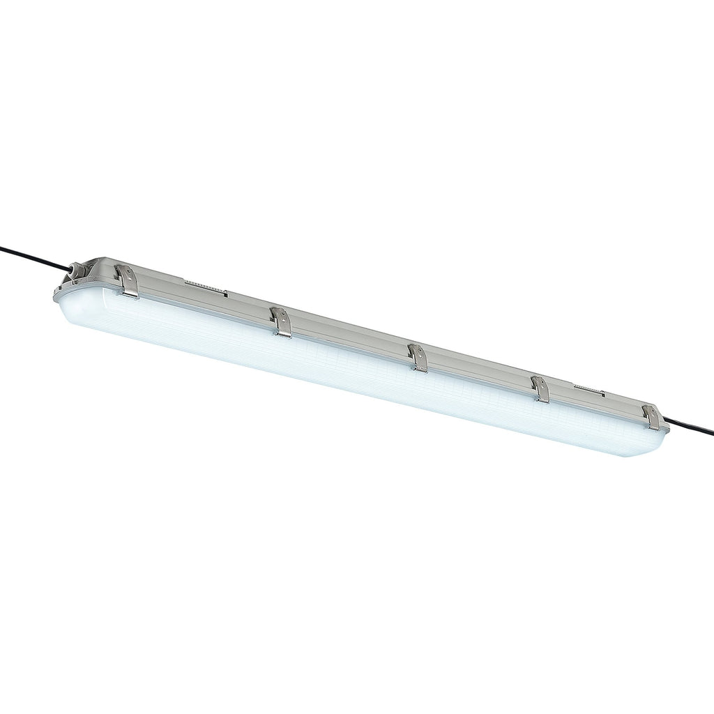 Detalj av LED våtromsarmatur Rao 34W 121,5 cm IP65