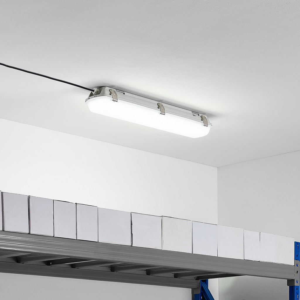 LED våtromsarmatur Rao 61,8 cm IP65 hvit bakside