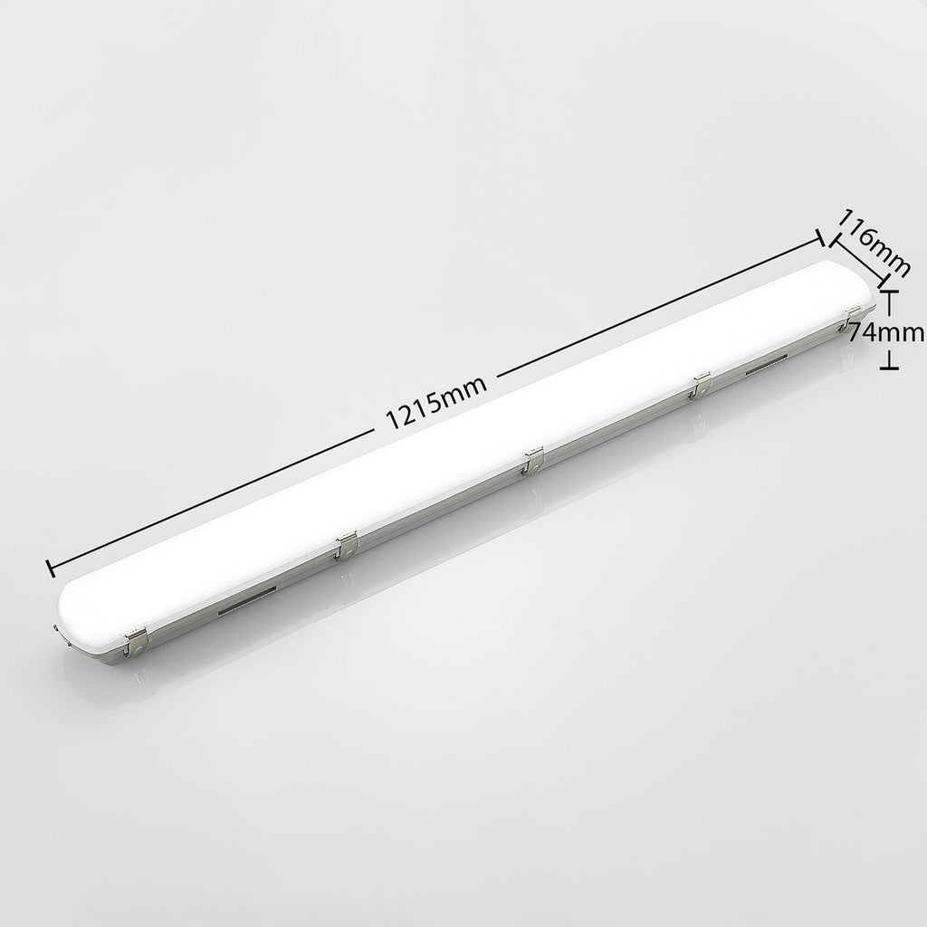 LED våtromslampe Rao montert i våtrom
