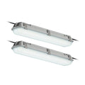 LED våtromslampe Rao 61,8 cm 15W IP65 2-pack hvit forfra