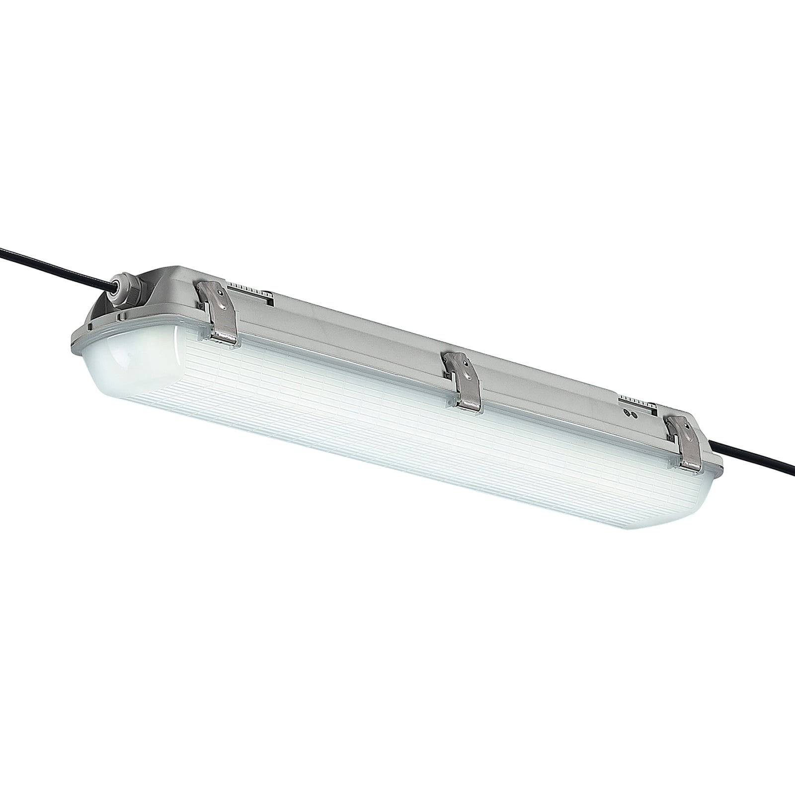 Detalj av LED våtromslampe Rao 61,8 cm 15W IP65 2-pack hvit