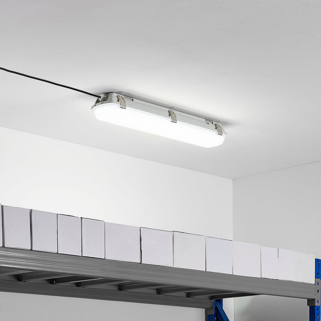 LED våtromslampe Rao 61,8 cm 15W IP65 hvit bakside