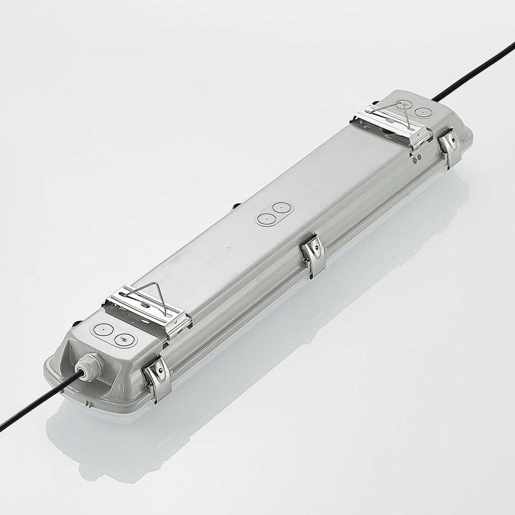 Detalj av LED våtromslampe Rao 61,8 cm 15W IP65 hvit