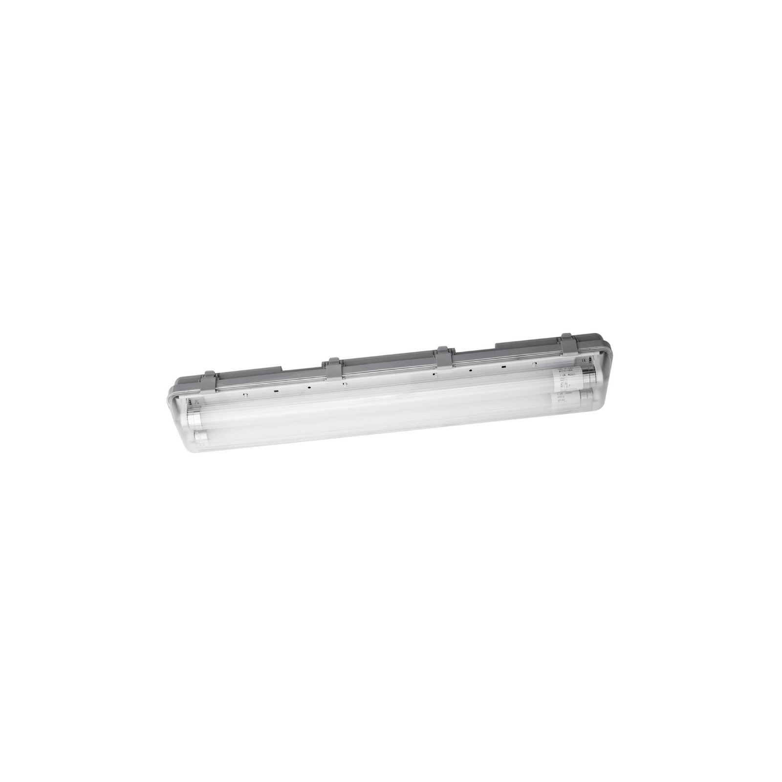 LED våtromslampe SUBMARINE 65 cm 2x7W G13 grå forfra