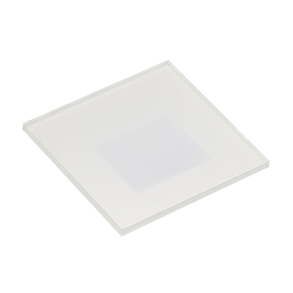 LED vegginnbyggingslampe Vexi hvit 7,8x7,8 cm dimbar CCT nærbilde