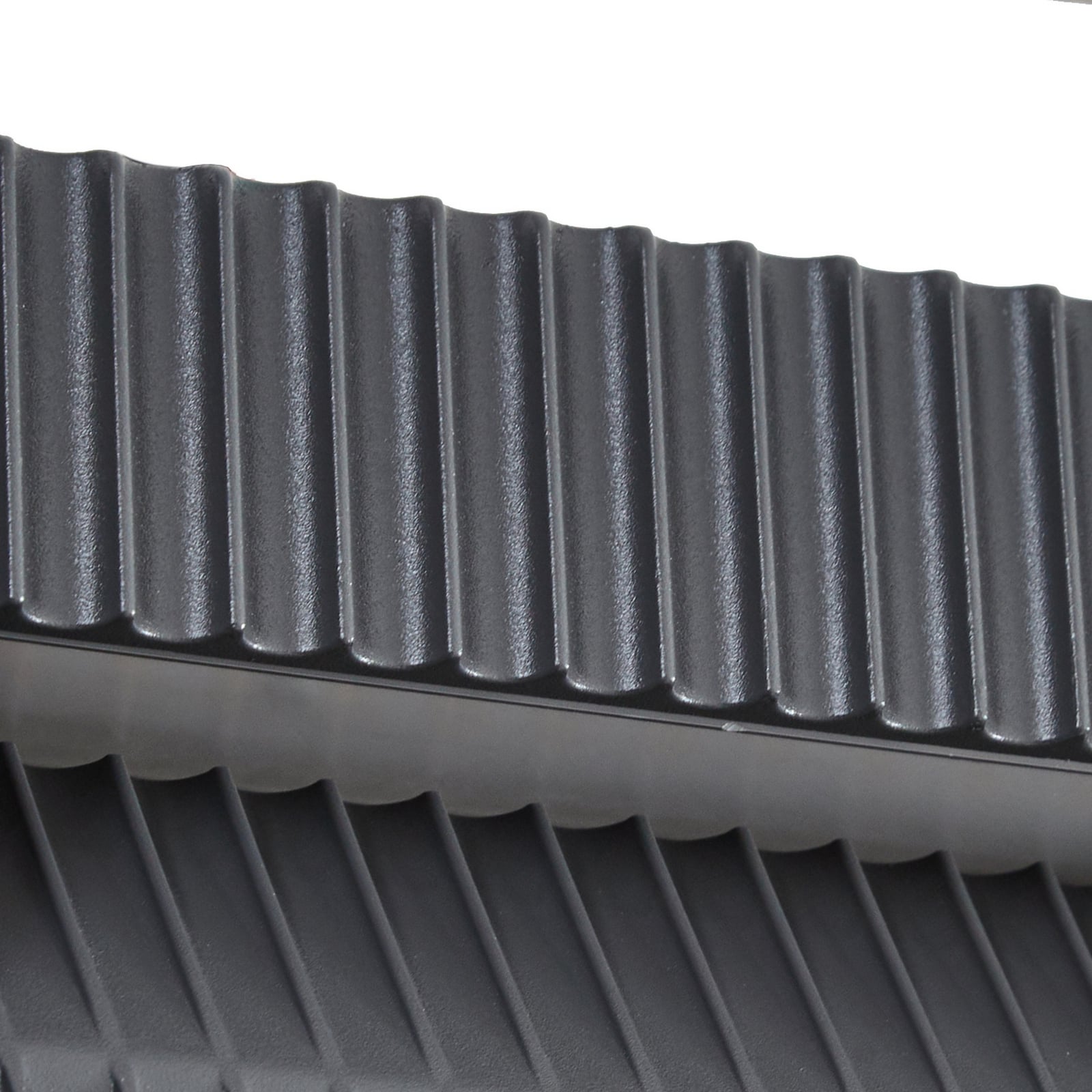 LED vegginnbyggingsspot Tavion antrasitt 25 cm IP65 sett fra siden