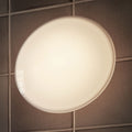 LED vegglampe AJ Eklipta dimbar opalglass Ø22 cm forfra
