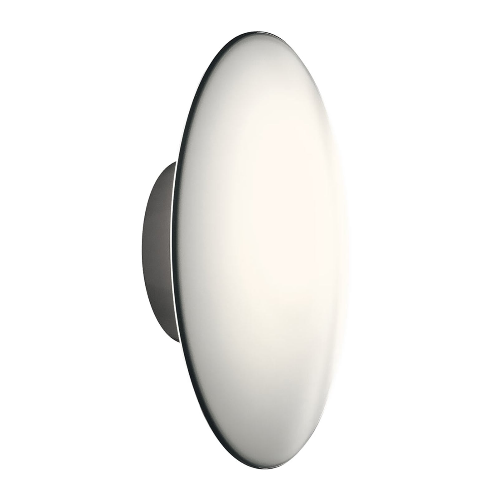 LED vegglampe AJ Eklipta dimbar opalglass Ø22 cm nærbilde glass
