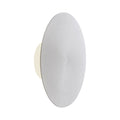 LED vegglampe Akku Puntua dimbar Ø25 cm aluminium forfra