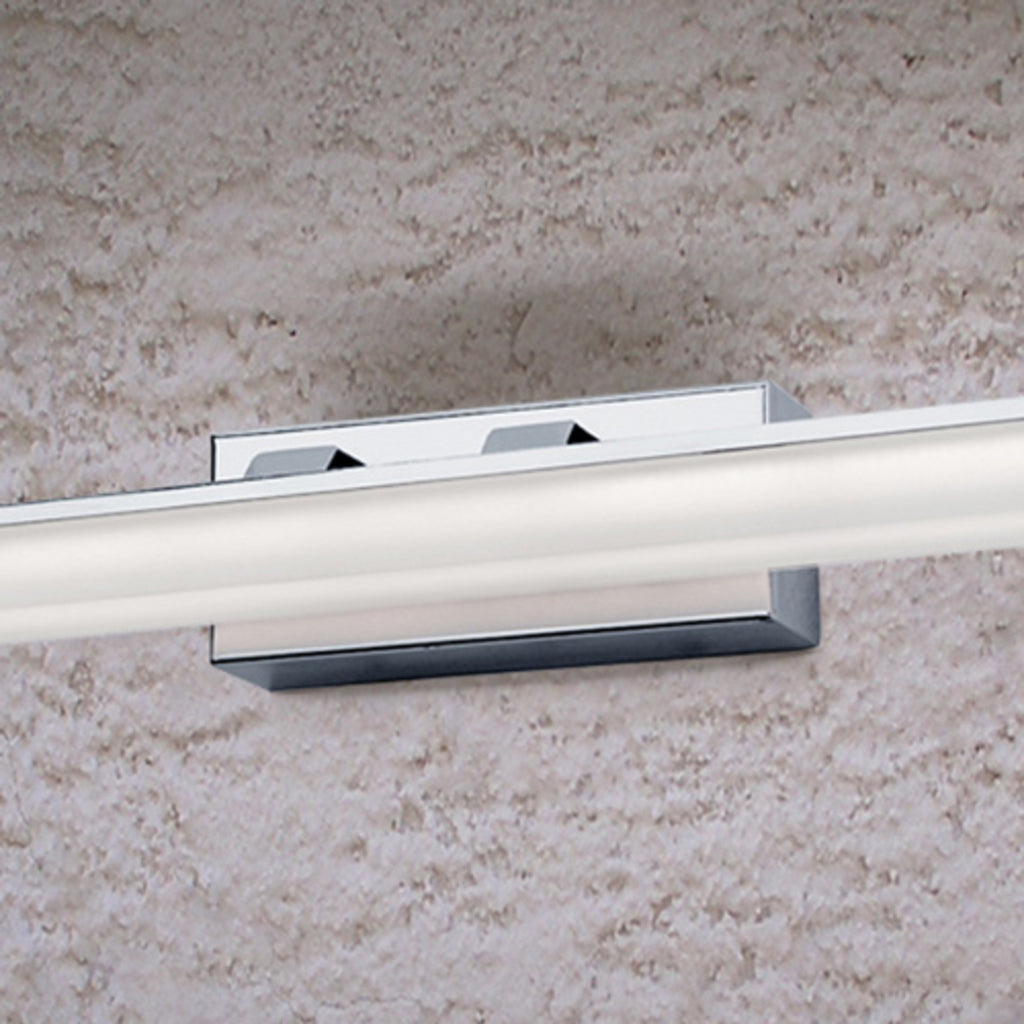 LED vegglampe Alexander krom akrylglass 46 cm detalj av kromfinish