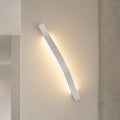 LED vegglampe Alvon sølv metall 50 cm 3000K forfra