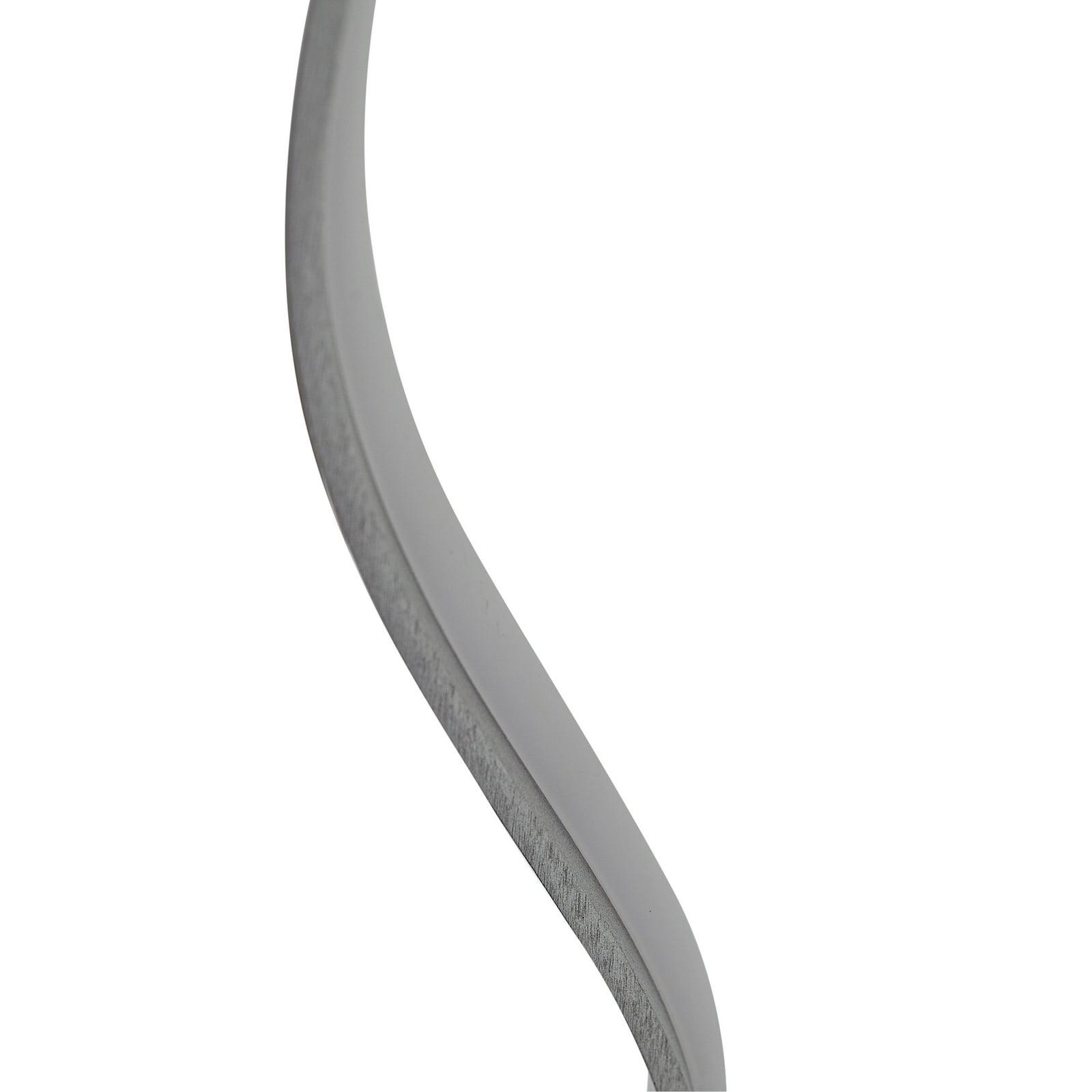 LED vegglampe Alvon sølv metall 50 cm 3000K vinklet visning
