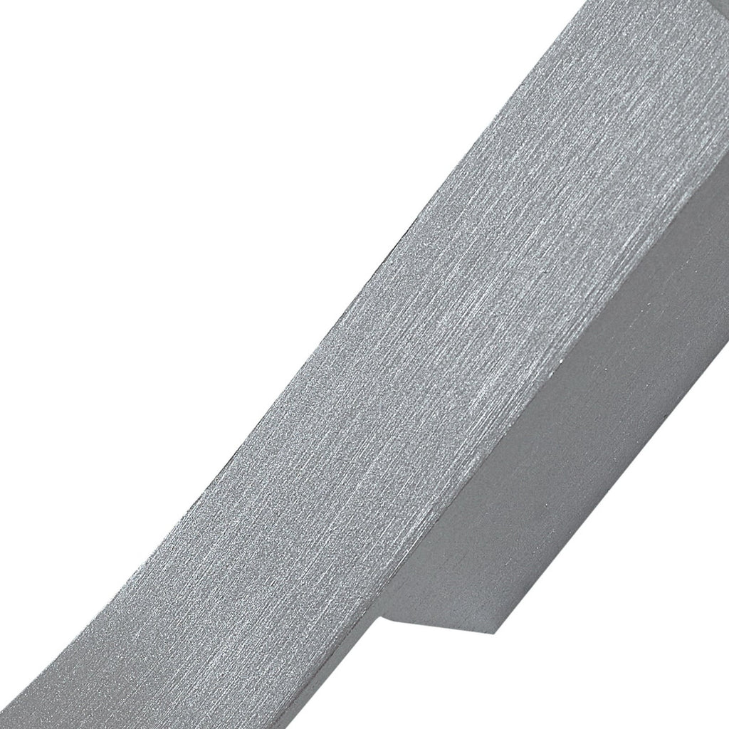 LED vegglampe Alvon sølv metall 50 cm 3000K sideprofil