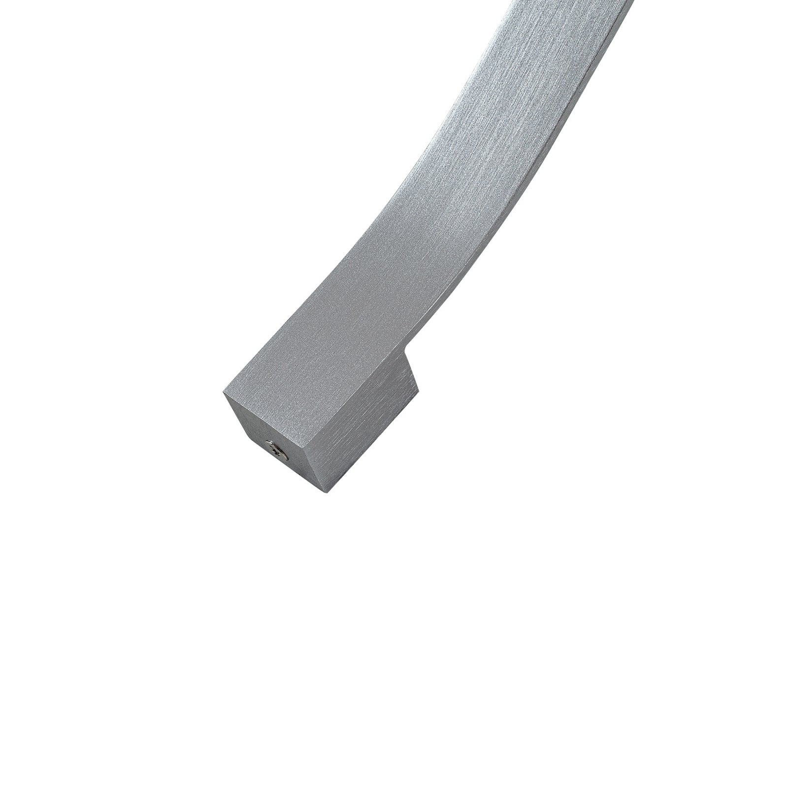 LED vegglampe Alvon sølv metall 50 cm 3000K lysdetalj