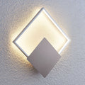 LED vegglampe Anays krom/klar forfra