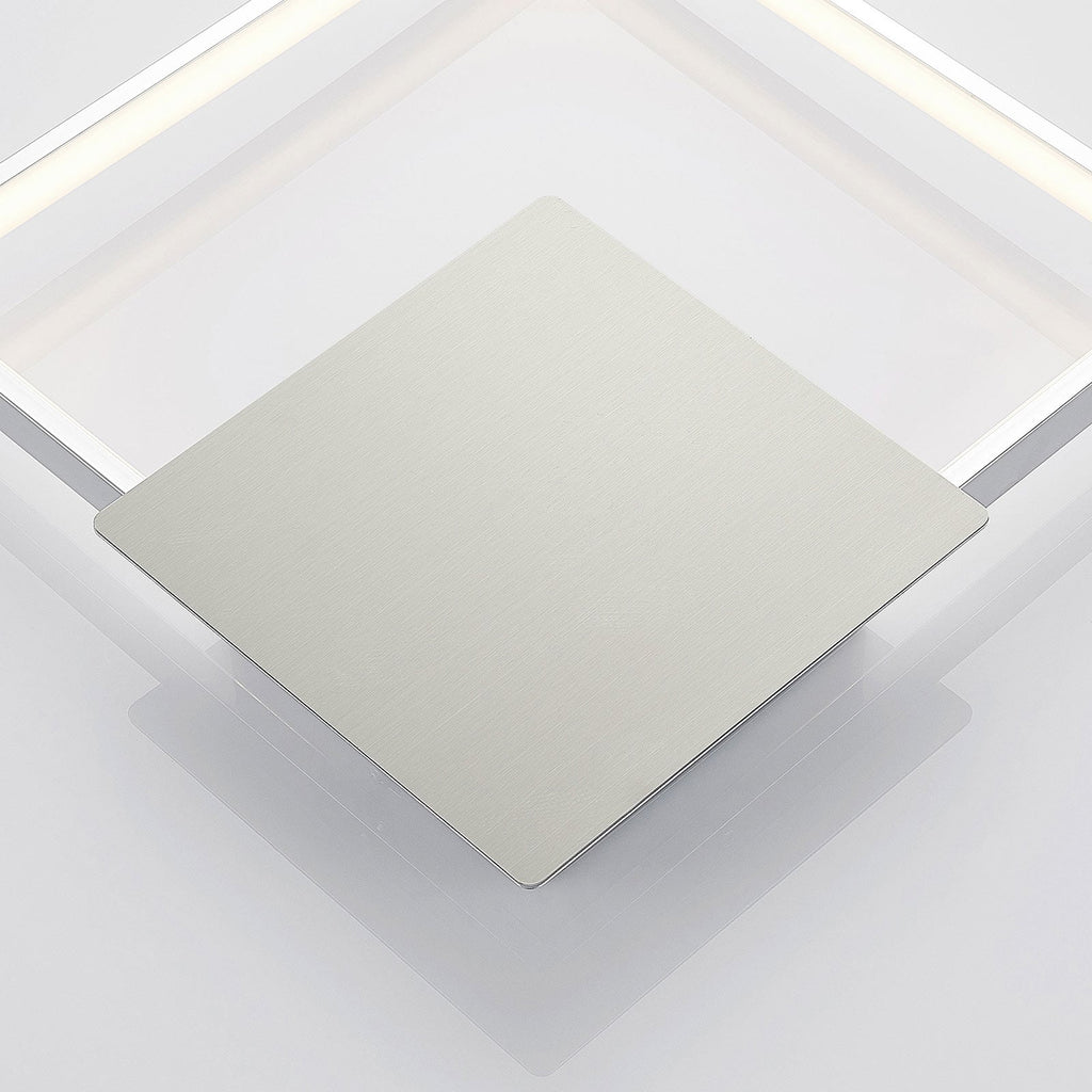 LED vegglampe Anays krom/klar lysdetalj