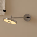 LED vegglampe Asteria Long HW polert stål forfra