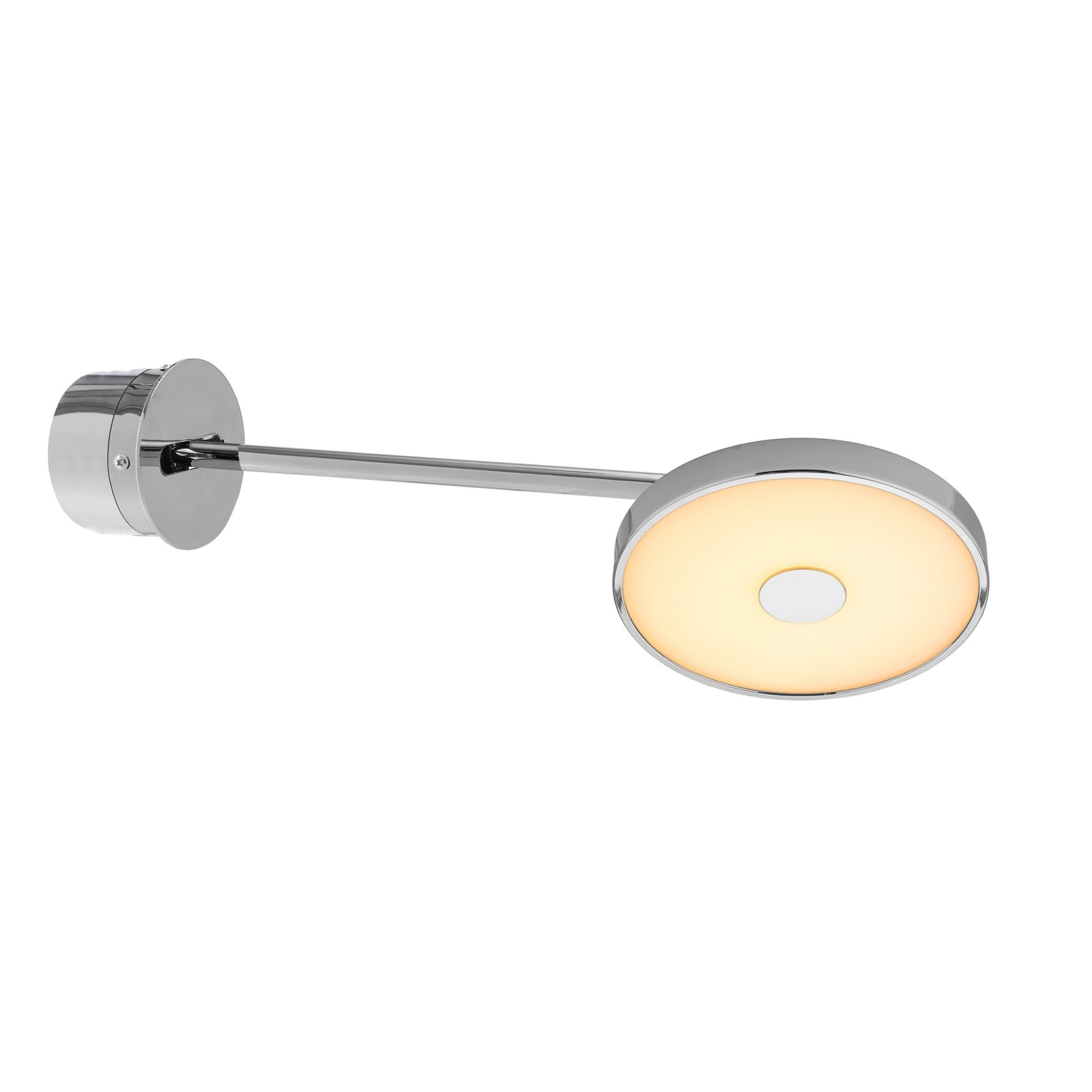 LED vegglampe Asteria Long HW polert stål justerbar lysretning