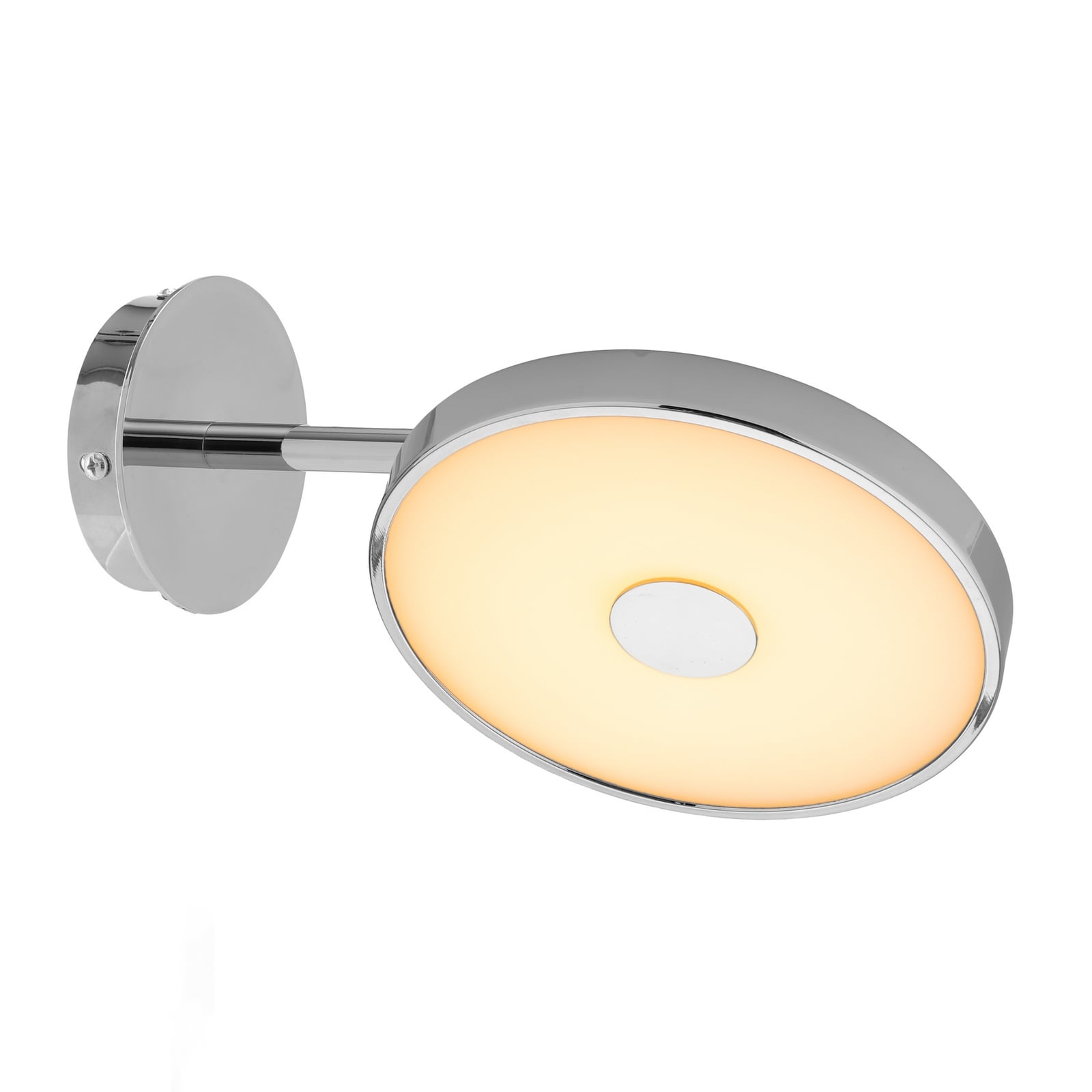 LED vegglampe Asteria SHORT HW bakside med monteringsdetaljer