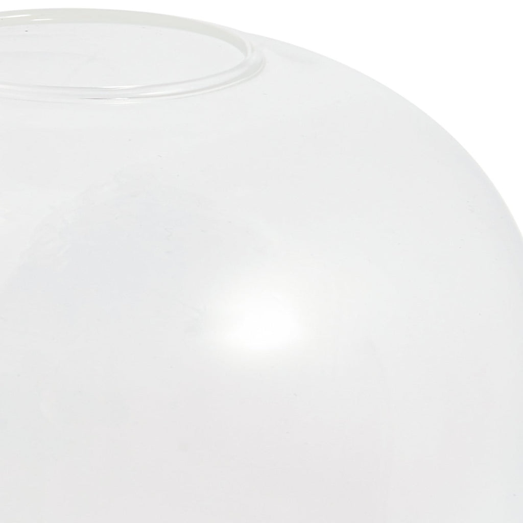 LED vegglampe Avelina glass/metall hvit lysdetalj