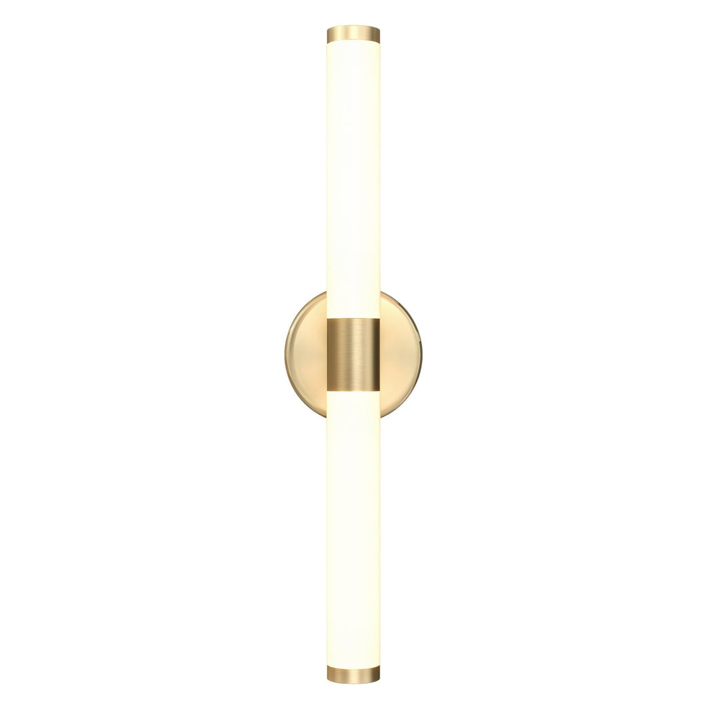 LED vegglampe Axis gullfarget 35,6 cm aluminium nærbilde