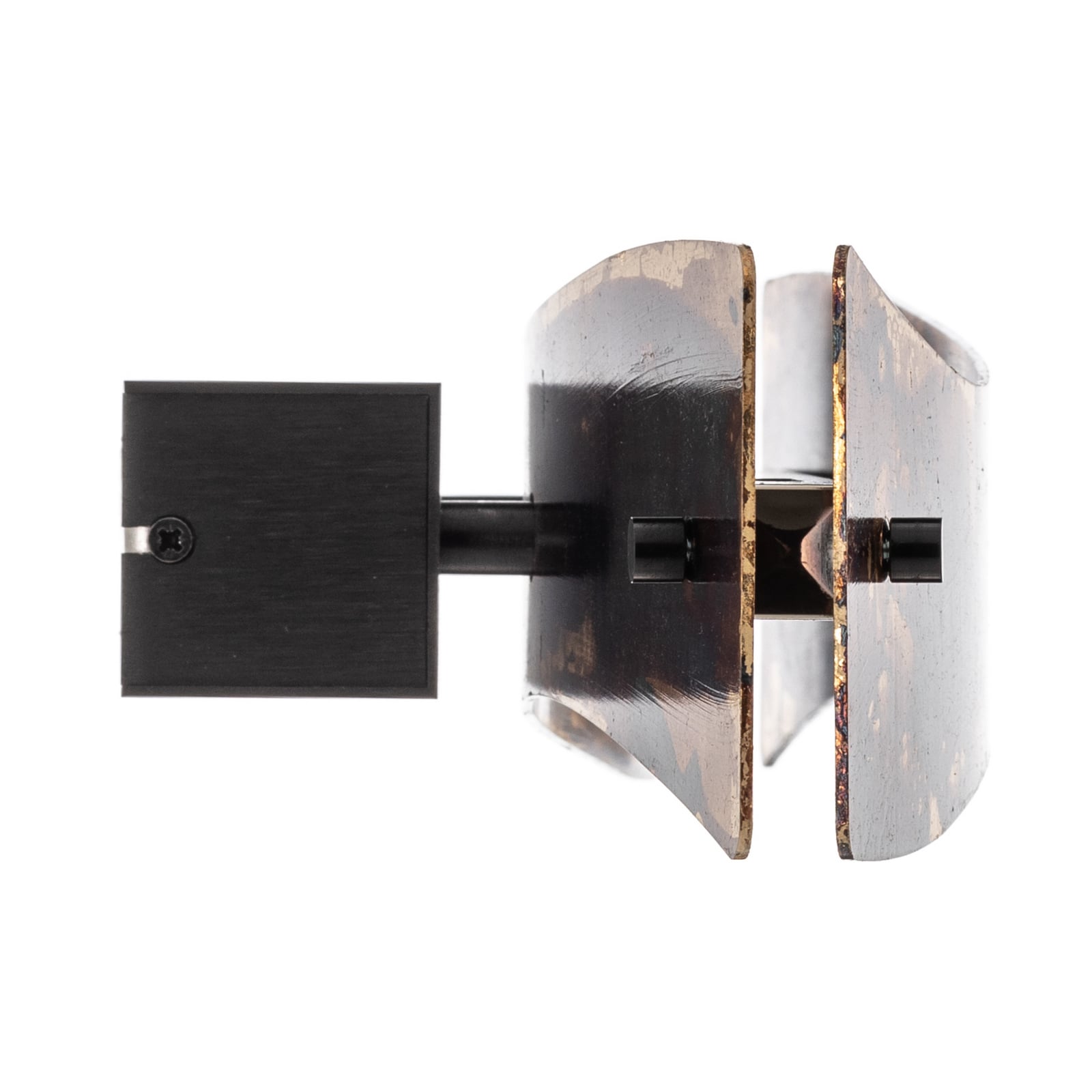 LED vegglampe Baloria dimbar flerfarget oksidert bredde 47,5 cm