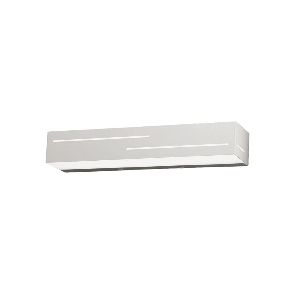 LED vegglampe Banny opp og ned hvit 31 cm forfra