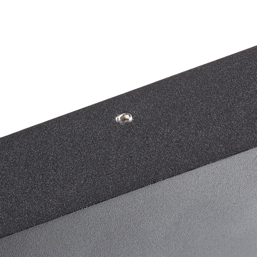LED vegglampe Bento 1.3 aluminium svart dimbar side