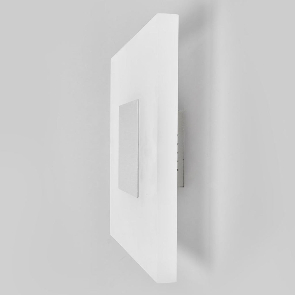 LED vegglampe Berlind hvit akryl 26x26 cm lysstyrke