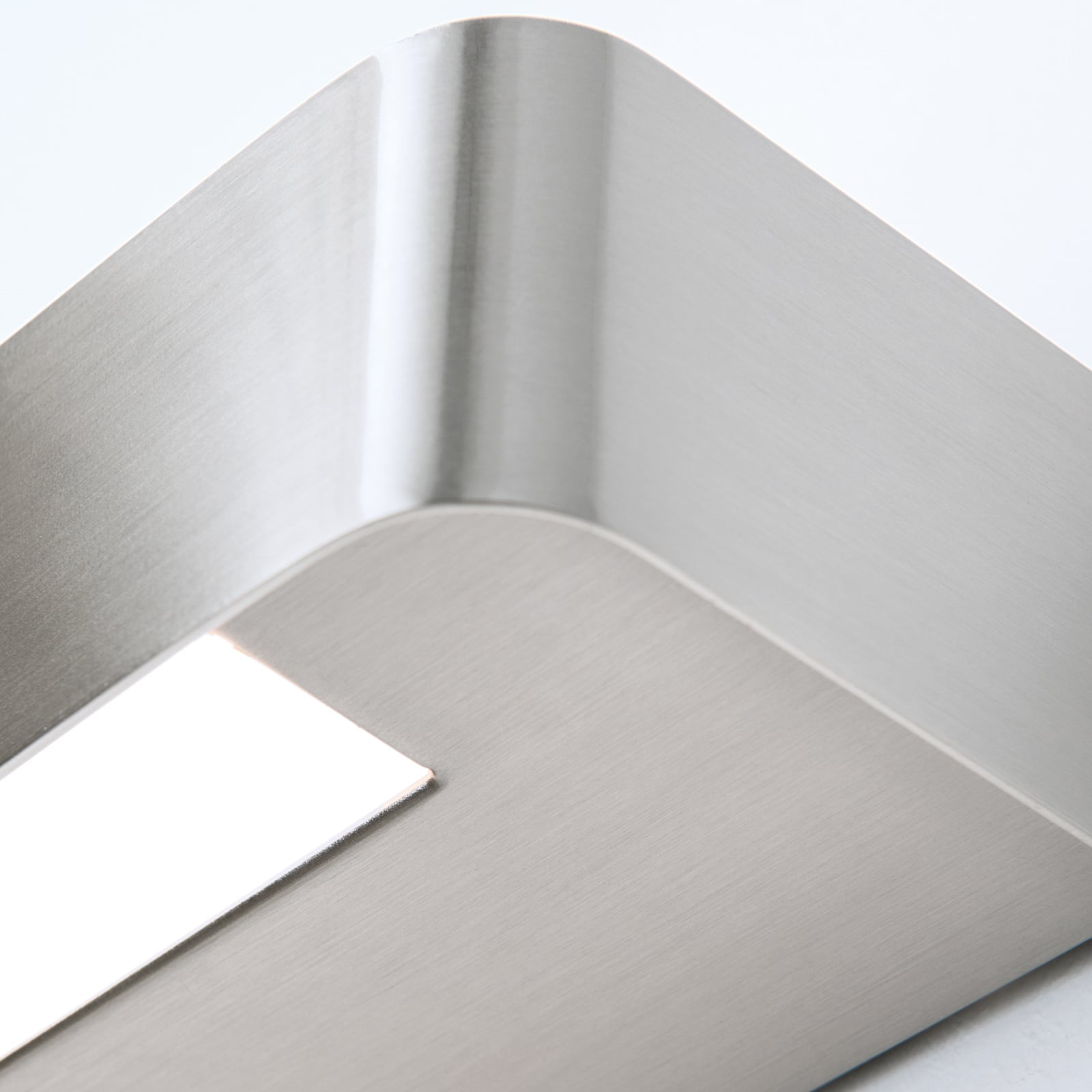 LED vegglampe Bernhard opp og ned dimbar satin 30 cm nærbilde