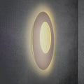 LED vegglampe Blade Open dimbar taupe forfra