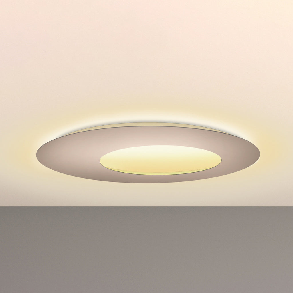 LED vegglampe Blade Open dimbar taupe bakside