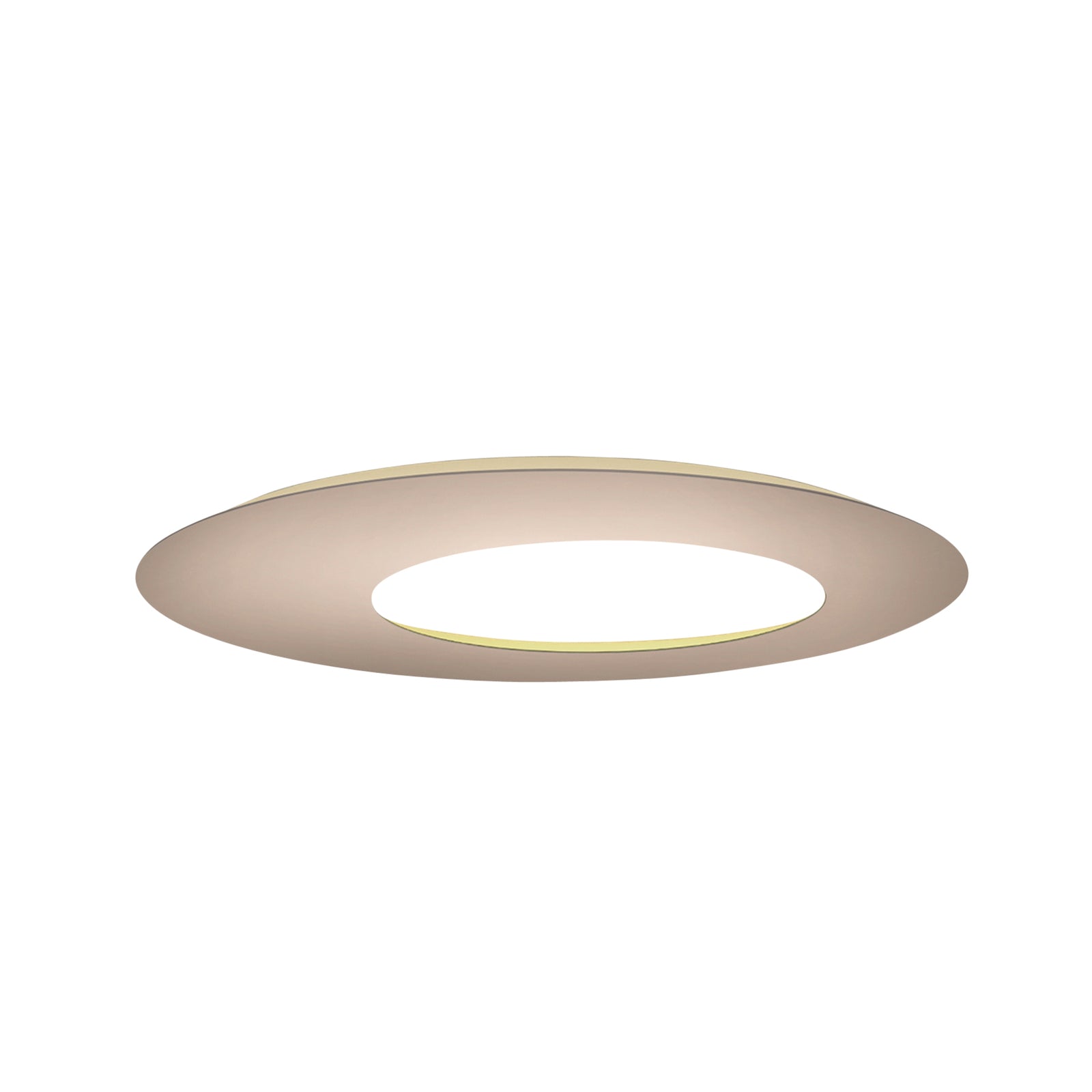 LED vegglampe Blade Open dimbar taupe detalj av åpning