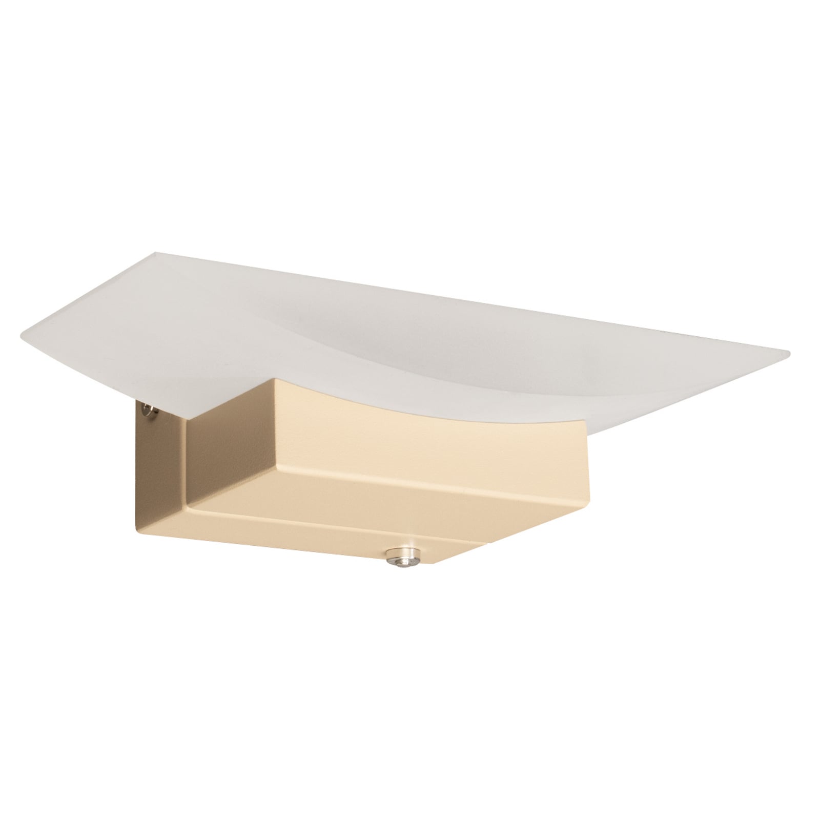 LED vegglampe Bowl TW dimbar CCT sand 20 cm forfra