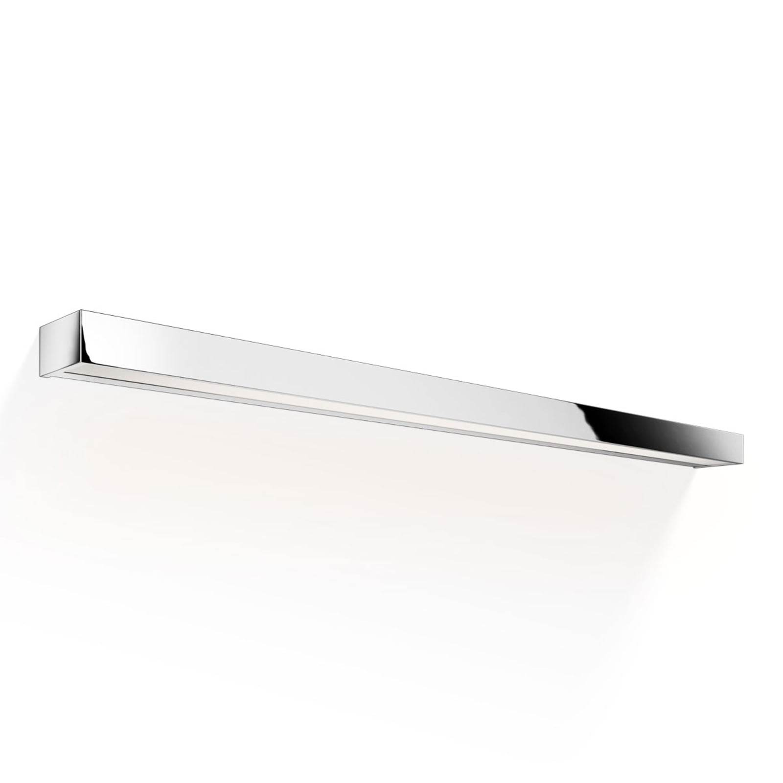 LED vegglampe Box 120 N krom 120 cm dimbar IP44 forside
