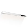 LED vegglampe Box 120 N krom/hvit i 120 cm lengde med dimbar funksjon