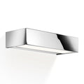 LED vegglampe Box 25 N krom akryl 16W IP44 dimbar forfra