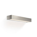 LED vegglampe Box 40 N nikkel dimbar 40 cm IP44 fra Decor Walther sett forfra