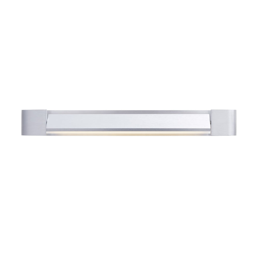 LED vegglampe Box dreibar aluminium 40 cm forfra