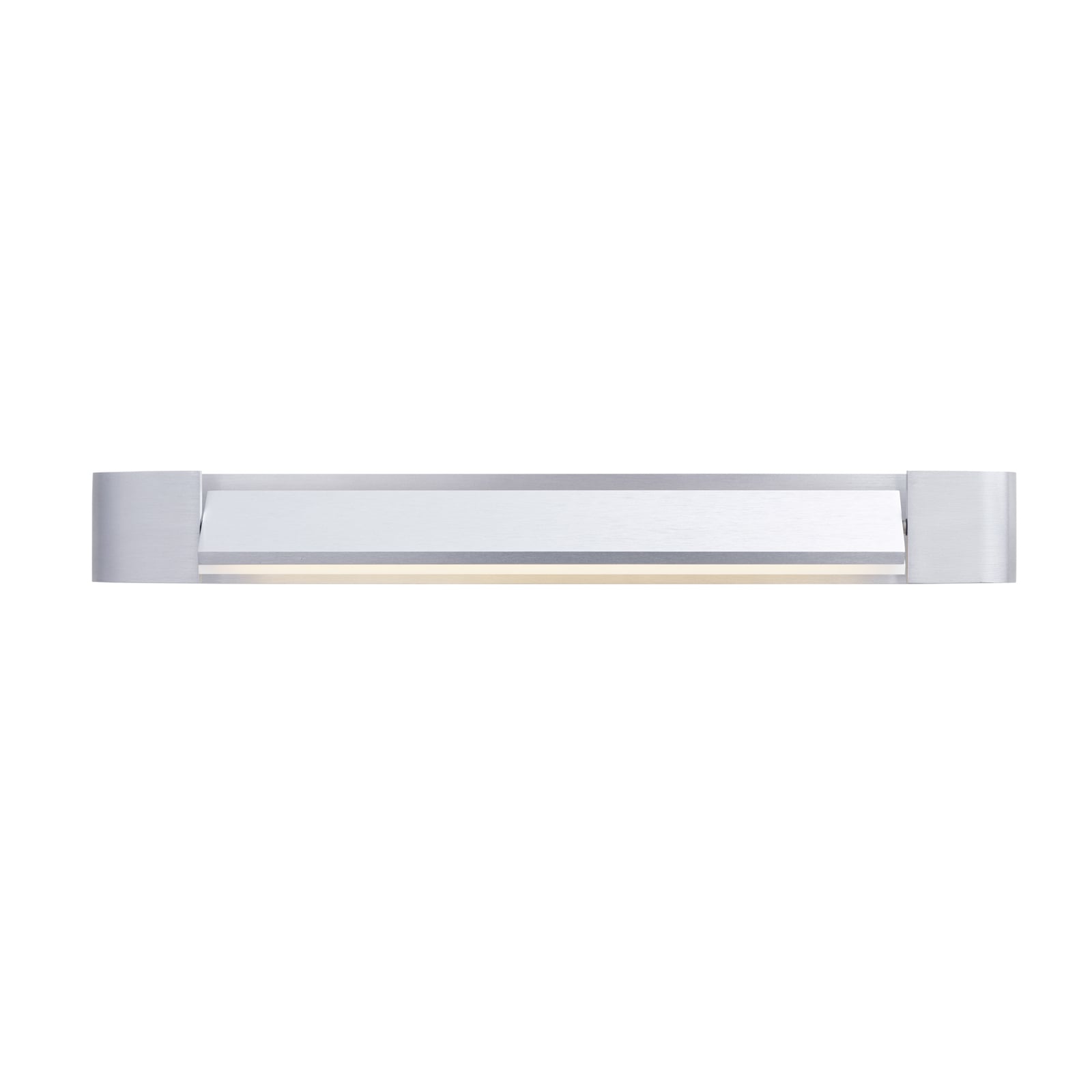 LED vegglampe Box dreibar aluminium 40 cm forfra