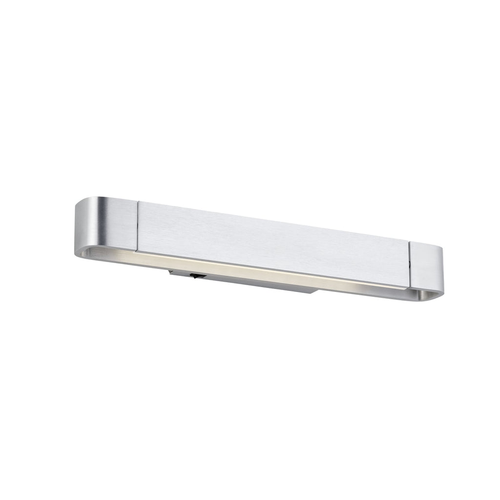 LED vegglampe Box dreibar aluminium 40 cm bakside