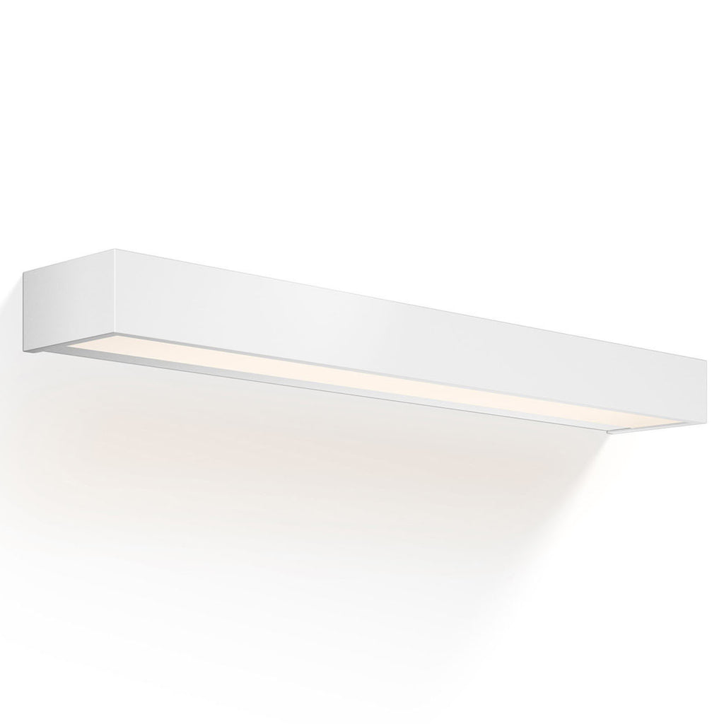 LED vegglampe Box N dimbar hvit matt 60 cm IP44 Decor Walther forfra