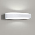 LED vegglampe Bridge pressstøpt aluminium hvit 43,5 cm forfra