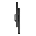 LED vegglampe Calipso 4-lys aluminium svart 49 cm forfra