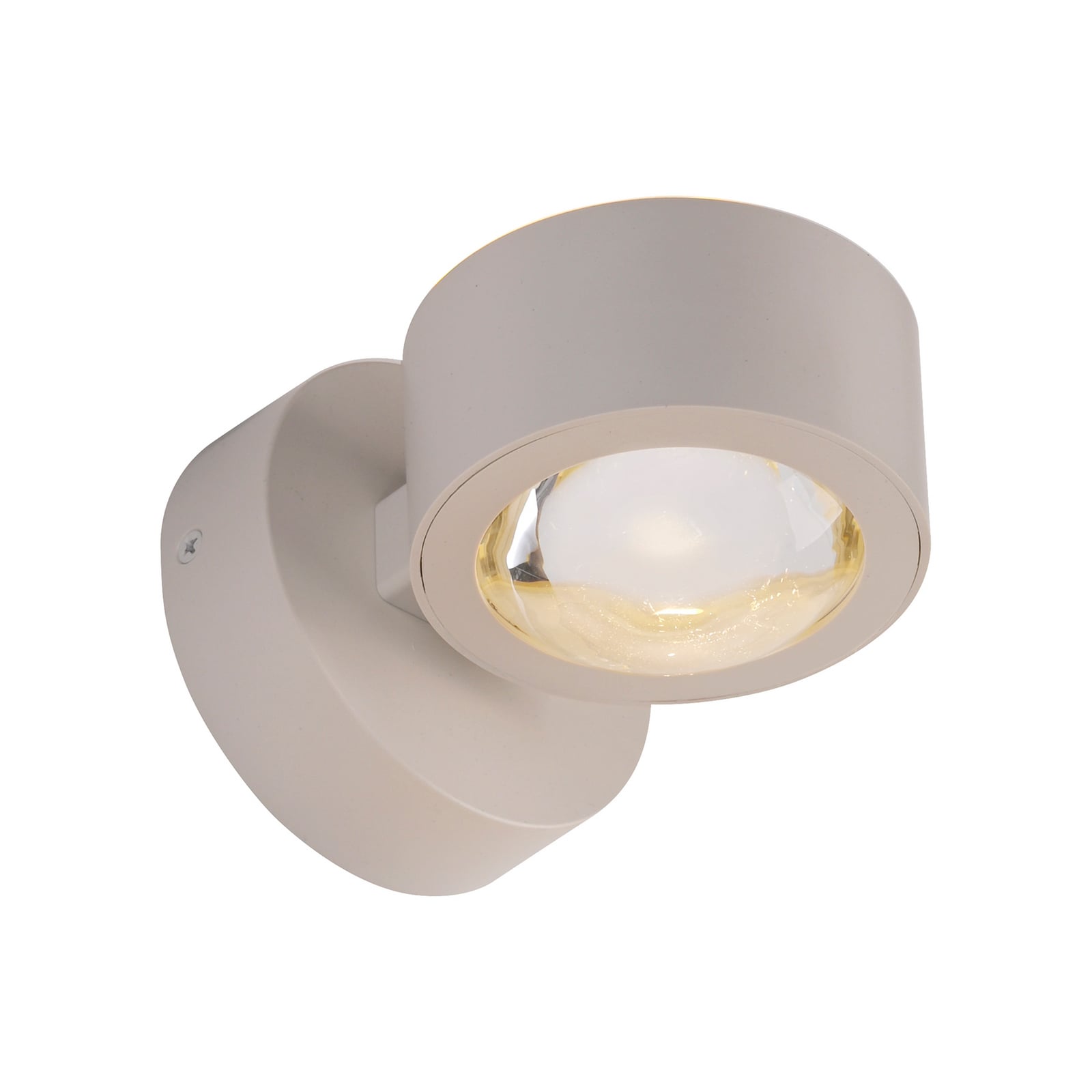 LED vegglampe Chia opp og ned sand 3000K sideprofil