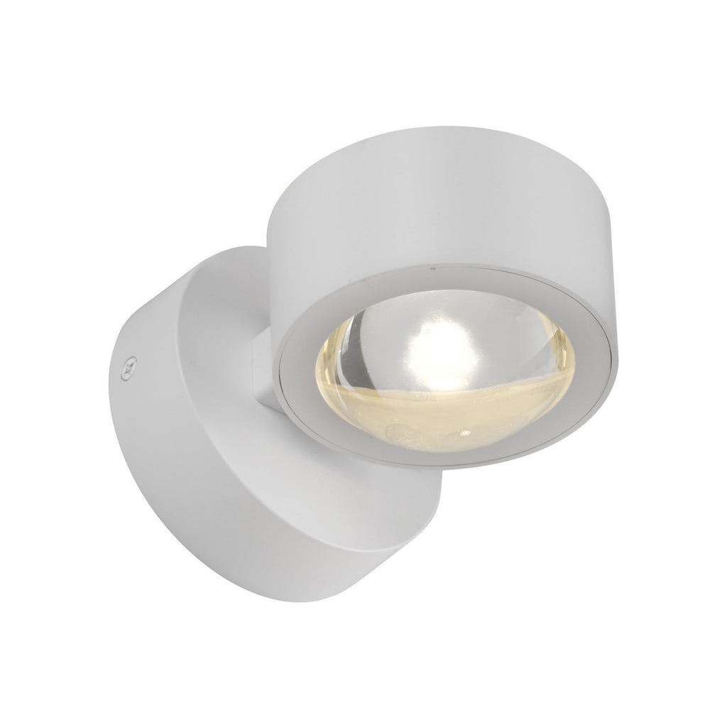 LED vegglampe Chia oppladbar dimbar hvit med fjernkontroll USB-ladekabel