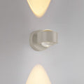 LED vegglampe Chia oppladbar med fjernkontroll sand forfra